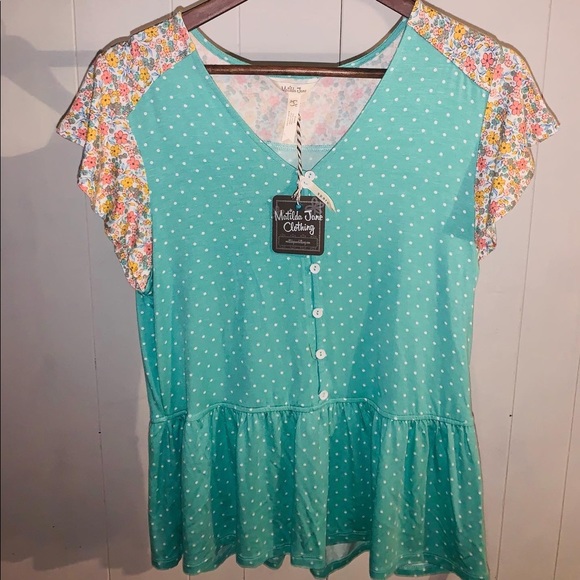 Matilda Jane Dresses & Skirts - NWTS Matilda Jane Free to Be Top Size small